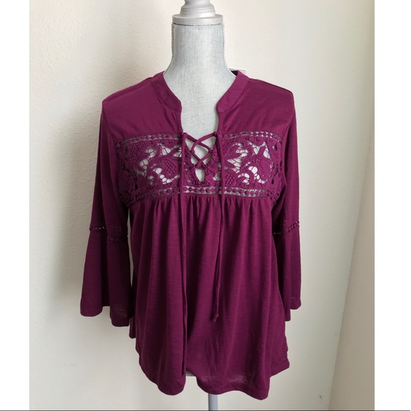 Cato Tops - NWT Cute Cato Boho Top